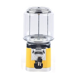 Fetcoi Vending Candy Machine, Automatic Supply Candy Vending Machine for Small Candy Automatic Candy Dispenser, Household and Commercial (Yellow)