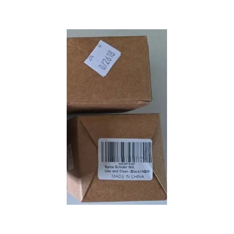 Dapoprren Metal Spice Grinder Mill - Black