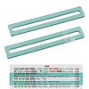 Pack of 2 Mahjong Line Reader Mahjong Line Finder Acrylic
