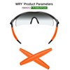 Mryok Replacement Ear Socks for Oakley M Frame Sunglasses -