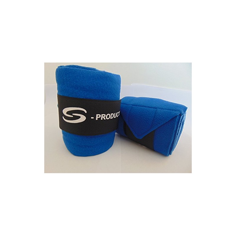 S-Products 4 HORSE BANDAGED EXERCISE DRESSAGE SCHOOLING FLATWORK VET STABLE