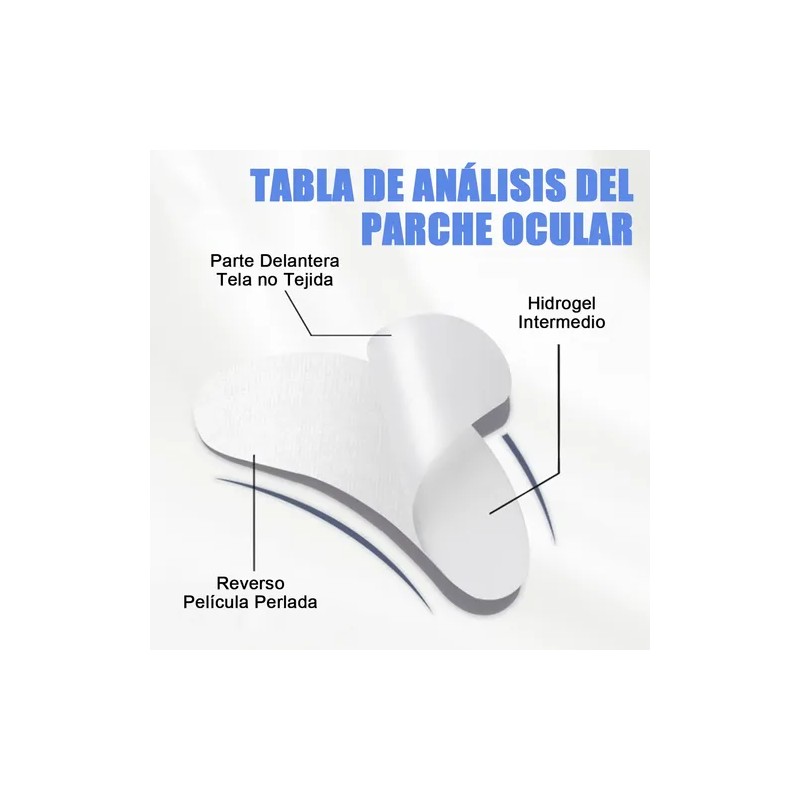 150 Pares Parches Hidrogel Para Extesiónde Pestañas Mink