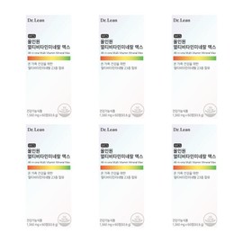 Dr. Lin Multi-Vitamin Comprehensive All-in-One Home Shopping Advertising Propaganda Darterin Senior Citizens 6 Pieces / 닥터린 멀티 비타민 종합 올인원 홈쇼핑 광고 선전 다터린 노인 어르신 6개