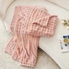 Sivlefoss Fleece Throw Blanket Faux Fur Fluffy Bed Blanket Bubble
