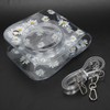 Transparent Camera Bag Daisy Pattern Single Shoulder Mini Photography Tool