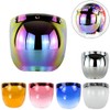 Gigicloud Flip Up Down Shield Visor Lens, Retro 3-Snap Sunscreen
