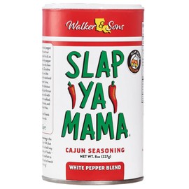 One 8 oz Slap Ya Mama Cajun Seasoning White Pepper Blend