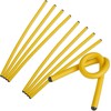 Andalus Twist Rubber Ties, Yellow, 17-Inch Long, Reusable Twist Tie,