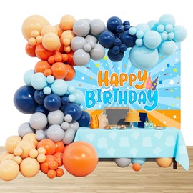 Geburtstag Deko Blue Dog Luftballons Bogen Girlanden Set Blue Dog Geburtstags Luftballons Dekoration Party Geschenke für Geburtstagspartys