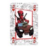 Waddington's No. 1 of London Playing Cards - Deadpool -
