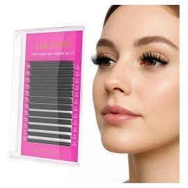 Extensiones De Pestañas Yy 8-15mm Mix Pestañas Lukatmé