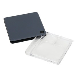 Carson Magniflip Plus Magniflip 2.5X/7X Flip-Open Magnifier with Built-in Protective Case (Set of 4)