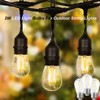 abulber 2W Led Light Bulbs,S14 Led Bulbs for Outdoor String