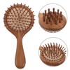 OATIPHO Wooden Scalp Massage Comb Comfortable for Relaxation Durable Meridian