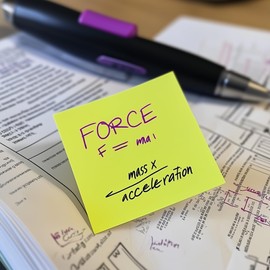 1200 Sticky Study Notes Bright Colours | 76x76mm (3"x3") - 12 Pads of 100 Sheets - Yellow, Pink, Orange Green, Peach | for Home and School Use - Revision, Studying, Brainstorming, Note Making