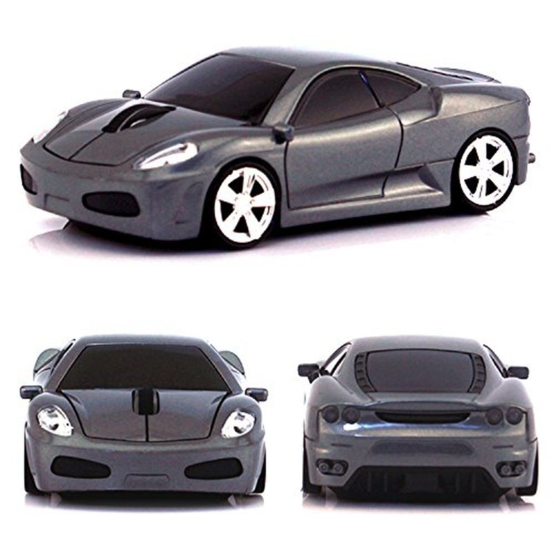 UrChoiceLtd® Car Mouse, 2.4GHz Wireless Mouse 3D 1600DPI Sports Racing