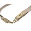 Estimation Women's Belt, Thin Rubber Belt, Made in Japan, Gold