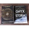 Onyx Storm + Fourth wing by Rebecca Yarros Paperback 2