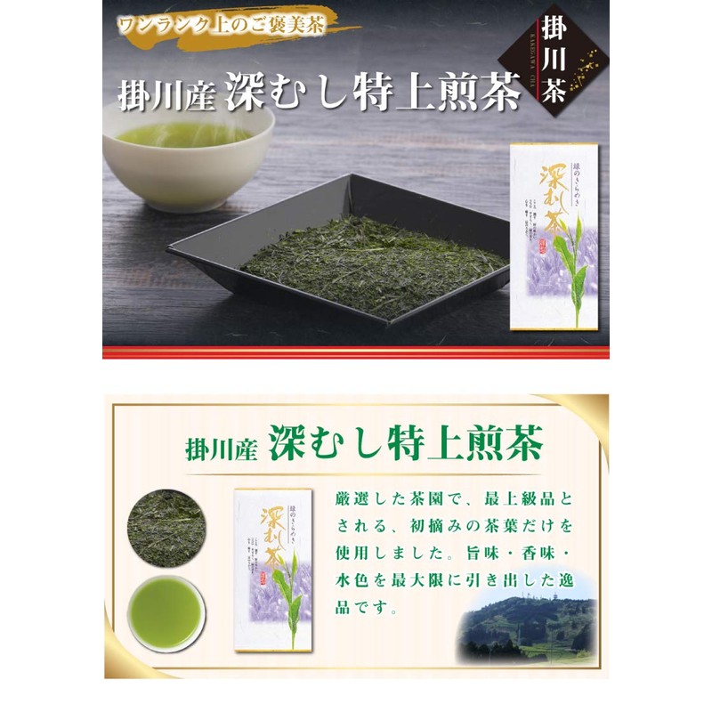 Kakegawa Deep Mushi Special Sencha Tea 3.5 oz (100 g)