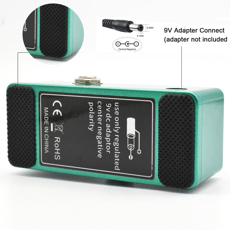 SoulDiM Mini Screamer Pedal de efecto de guitarra Overdrive Effect