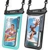 Rynapac Waterproof Phone Pouch - 2 Pack for iPhone &