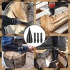 4 Piece Set Firewood Drill Bits Wood Splitter Wood Splitter