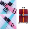 4 Pack Luggage Straps for Suitcases, 70.8 inch Adjustable Nylon