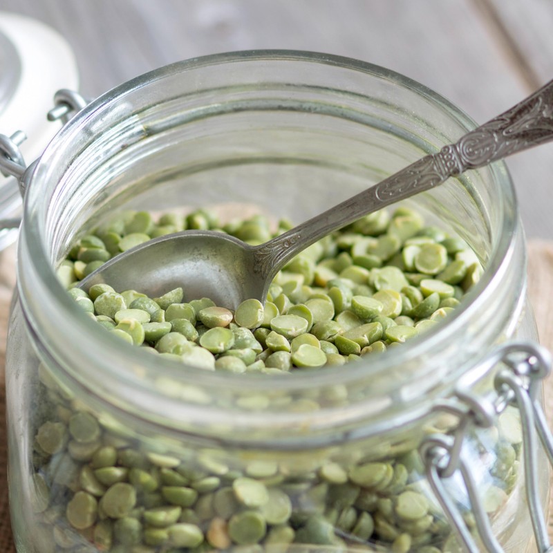 Green Split Peas, 1 Pound Bulk Bag