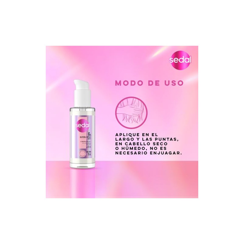 SEDAL Sérum para Cabello Luminous UV Luminosidad Intensa 110 mL