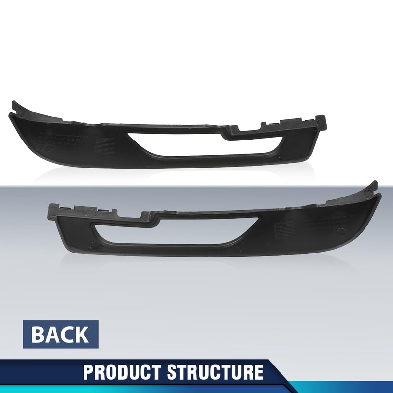 PIT66 Front Lower Bumper Air Deflector 2Pcs Compatible with Land