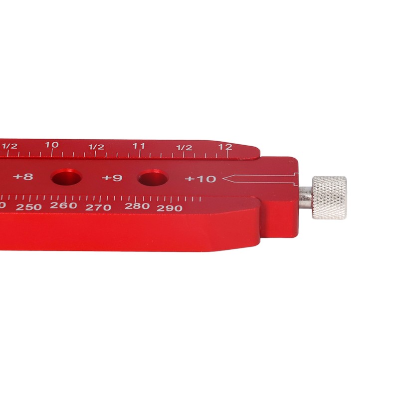 Woodworking Circle Ruler Aluminium Alloy Adjustable Woodworking Circular Drawing Tool