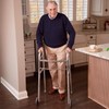 ProBasics Aluminum Lightweight Walker with Wheels, Walker for Seniors, Lightweight