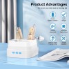 K&FCOPTEE Behind The Ear Invisible Rechargeable Hearing Aids For Hearing