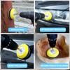 Wanmutrun 50MM Waterproof Sandpaper Hook and Loop 100pcs Grit 1000