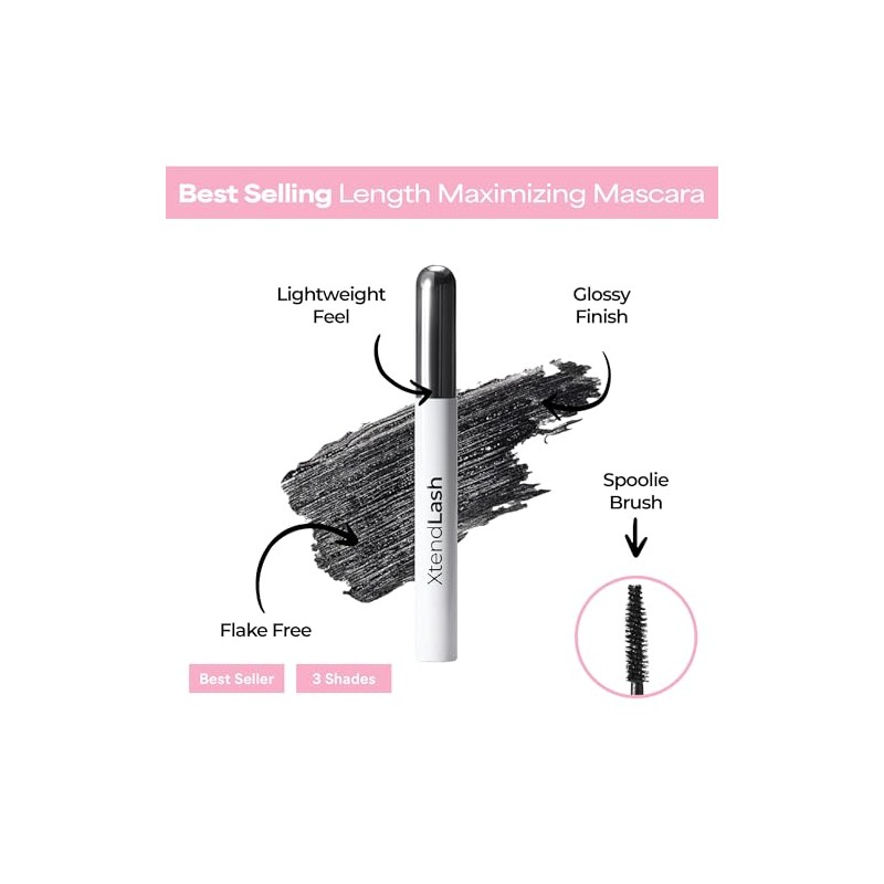 MCoBeauty Mcobeauty extend lash lengthening tubing mascara - black 0.24