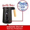 Brentwood 1100W 1.7L Cordless Cool Touch Digital Kettle with Stainless