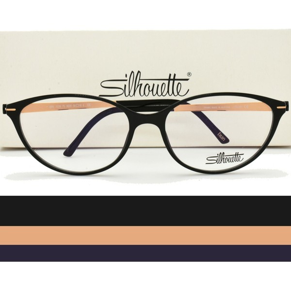 Silhouette Eyeglasses Frame TITAN ACCENT FR 1578 75 9020 56mm