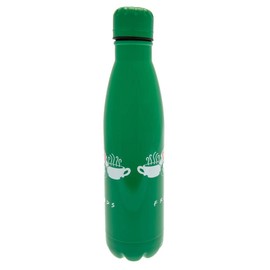 Friends Central Perk Green Printed Stainless Steel Water Bottle Capacity Approx. 500 ml