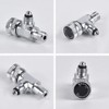 DONGKER Fish Tank CO2 Needle Check Valve,Stainless Steel Microdosing Valve