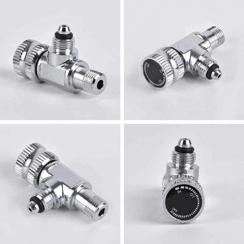 DONGKER Fish Tank CO2 Needle Check Valve,Stainless Steel Microdosing Valve