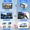 [QPJ] 2025 upgraded wireless Carplay audio with suction cup and