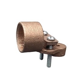 COREX 3/4" Bronze Threaded Conduit Grounding Hub - 360 Degree Swing/Swivel Type Hub
