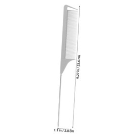 Vaguelly 3pcs Fine Tooth Partition Comb Hair Detangler Styling Grooming for Women and Teens