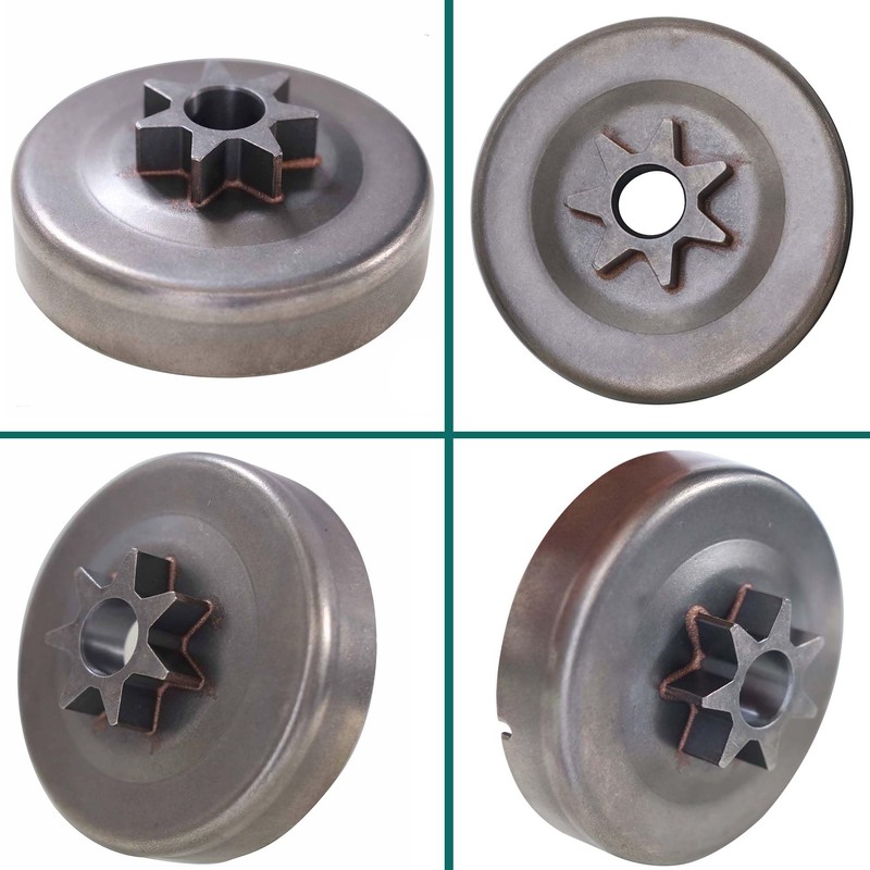 MS271 Sprocket Clutch Drum Needle Bearing Washer E-Clip Worm Gear