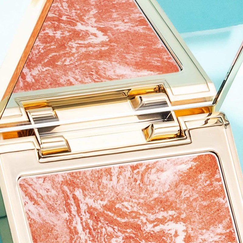 CATKIN C02 Makeup Powder Blush Coral Pink Peach High Resolution