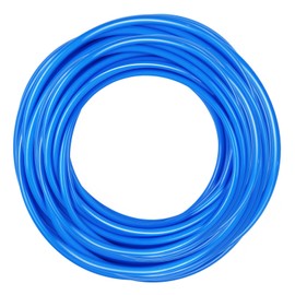 VerRich Pneumatic Tubing Pipe Pu Hose,Blue 12mm OD x 8mm ID 32.8 FT 10 Meters PU Air Hose Line Tube for Air Compressor Transfer