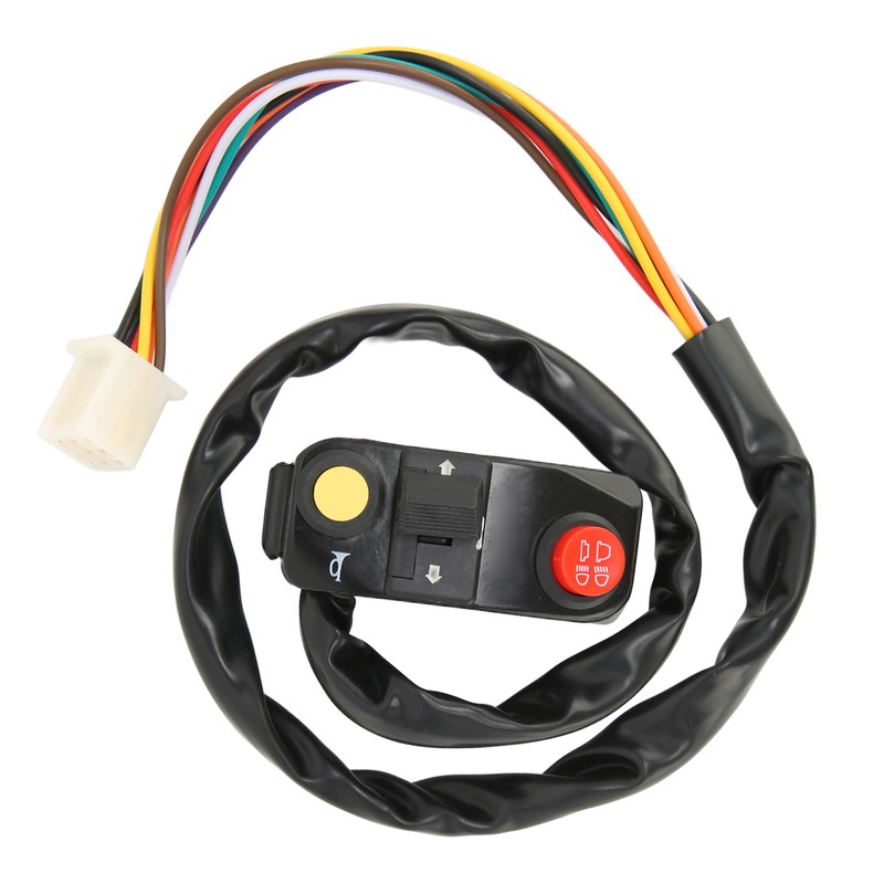 Motorcycle Handlebar Switch Universal 7/8in Motorbike Handle Bar Accessory DC