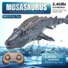 Home Dinosaurio Para Niños Mosasaurus Diving Toys Rc Boat