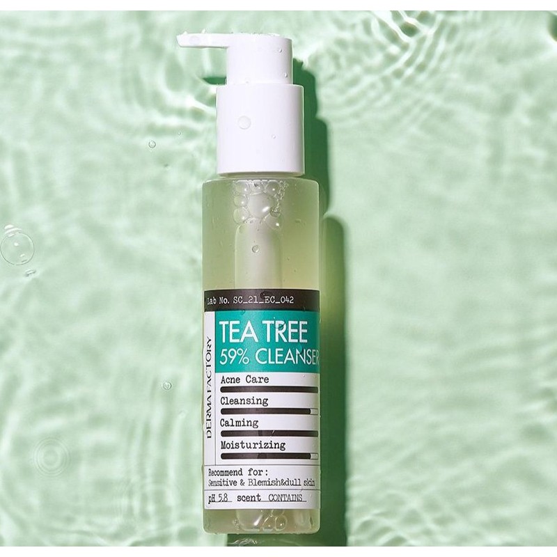 Dermafactory Tea Tree 59% Gel Cleanser, 150ml, 1 piece