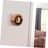 Levemolo Brass Wooden Door Bell Magnetic Attaching Door Chime Home